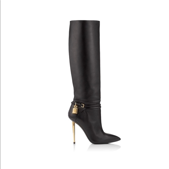 New Tom Ford Padlock Boots - Picture 1 of 10